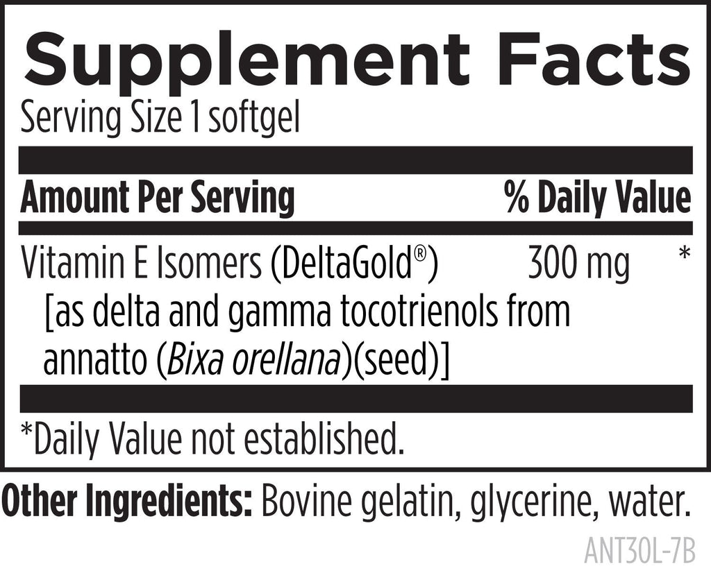 Annatto-E 300 Dietary Supplement 60 ct