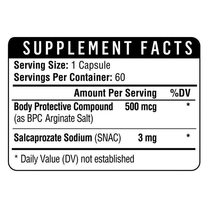 BPC-157 Body Protection Compound 60 ct