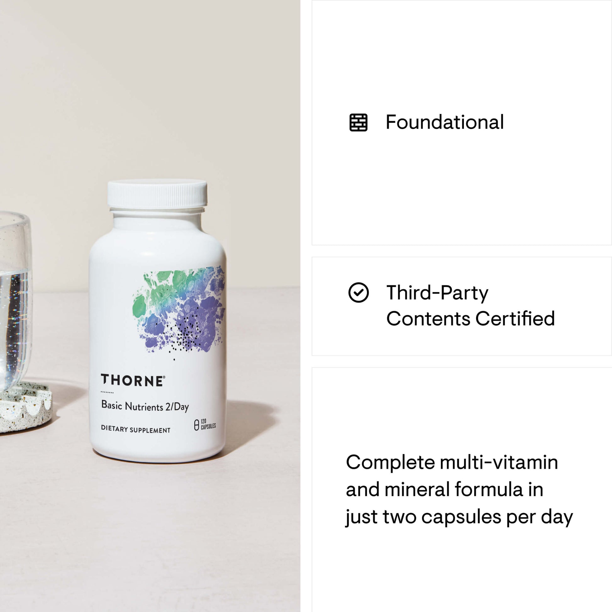 Basic Nutrients 2/Day Multivitamin