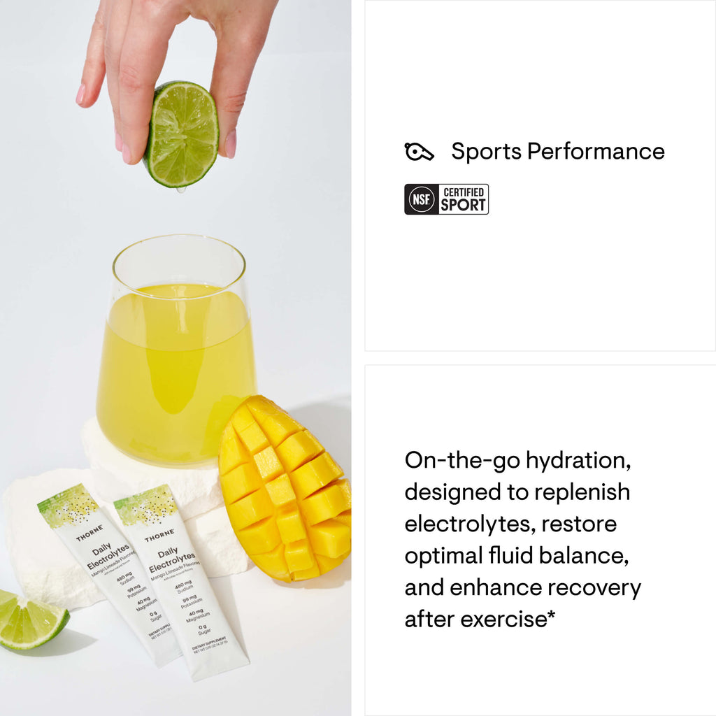 Daily Electrolyte Stick Packs Dietary Supplement 30 ct MANGO LIMEADE