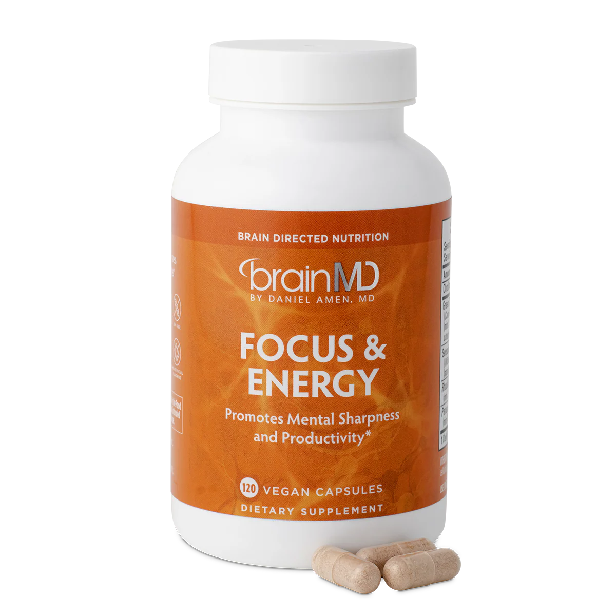 Focus & Energy Dietary Supplement 120 ct