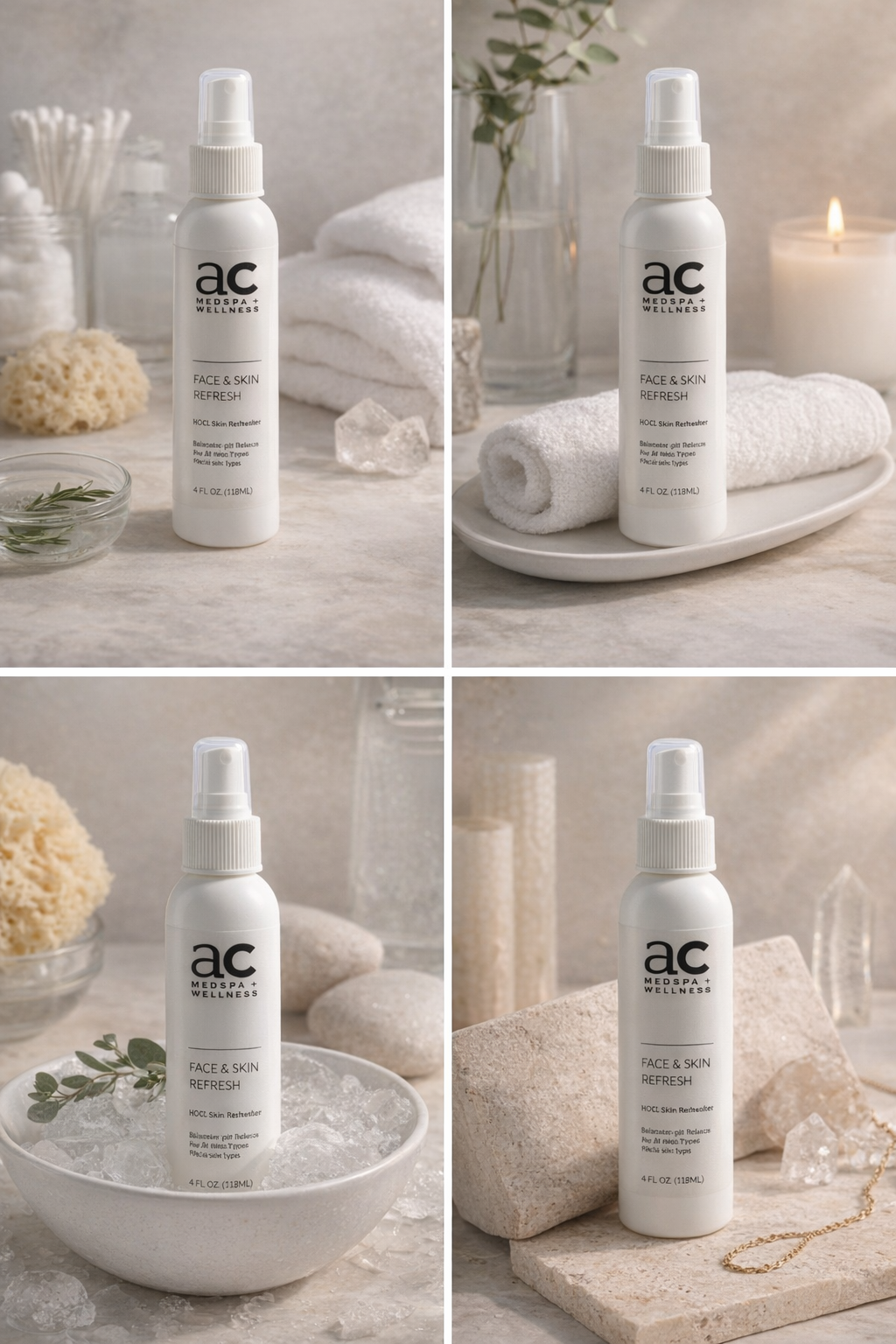 Face & Skin Refresh Hypochlorous Acid Spray 4 oz