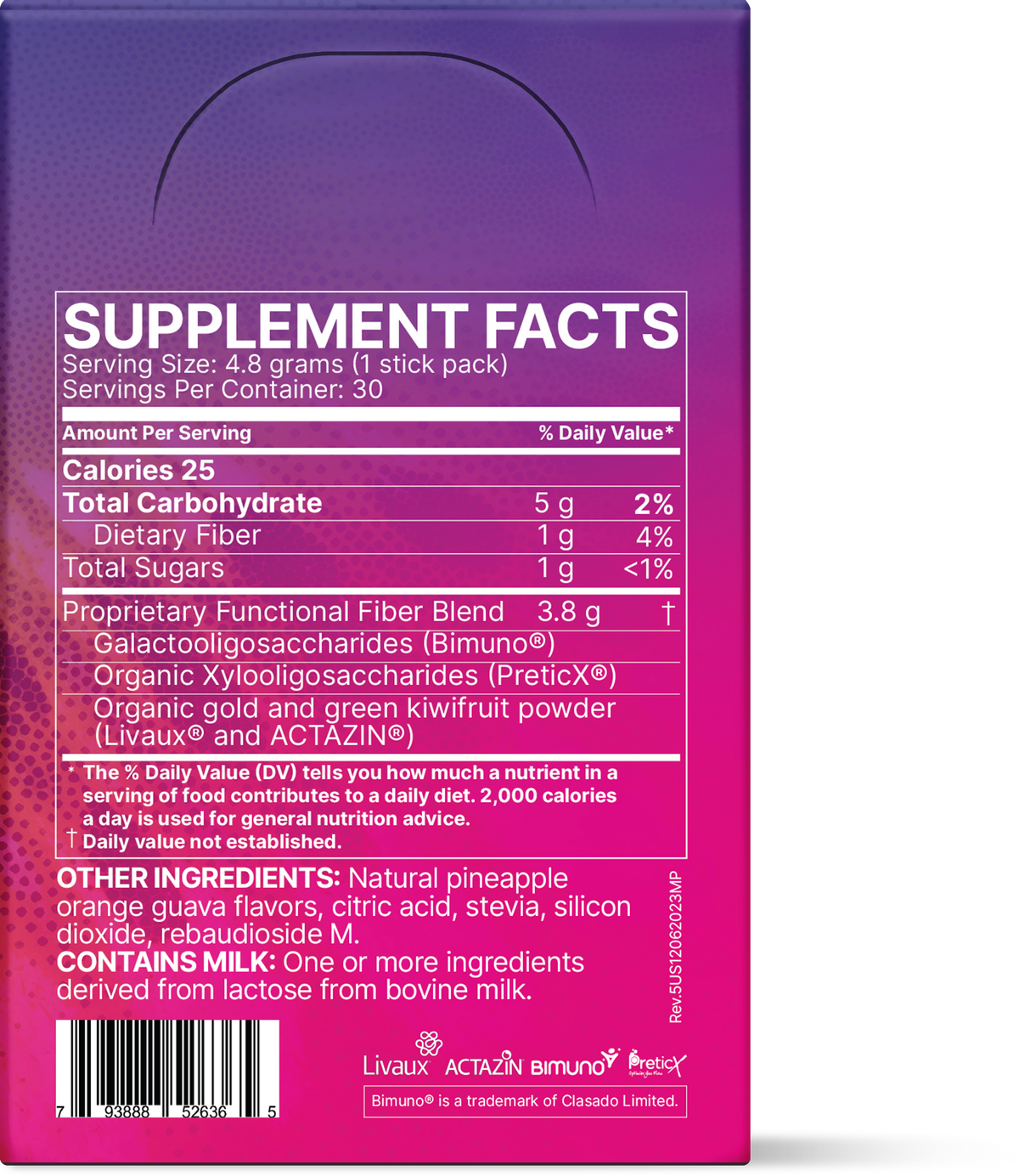 MegaPre Stick Packs Dietary Supplement 30 ct Pineapple Orange Guava Flavored