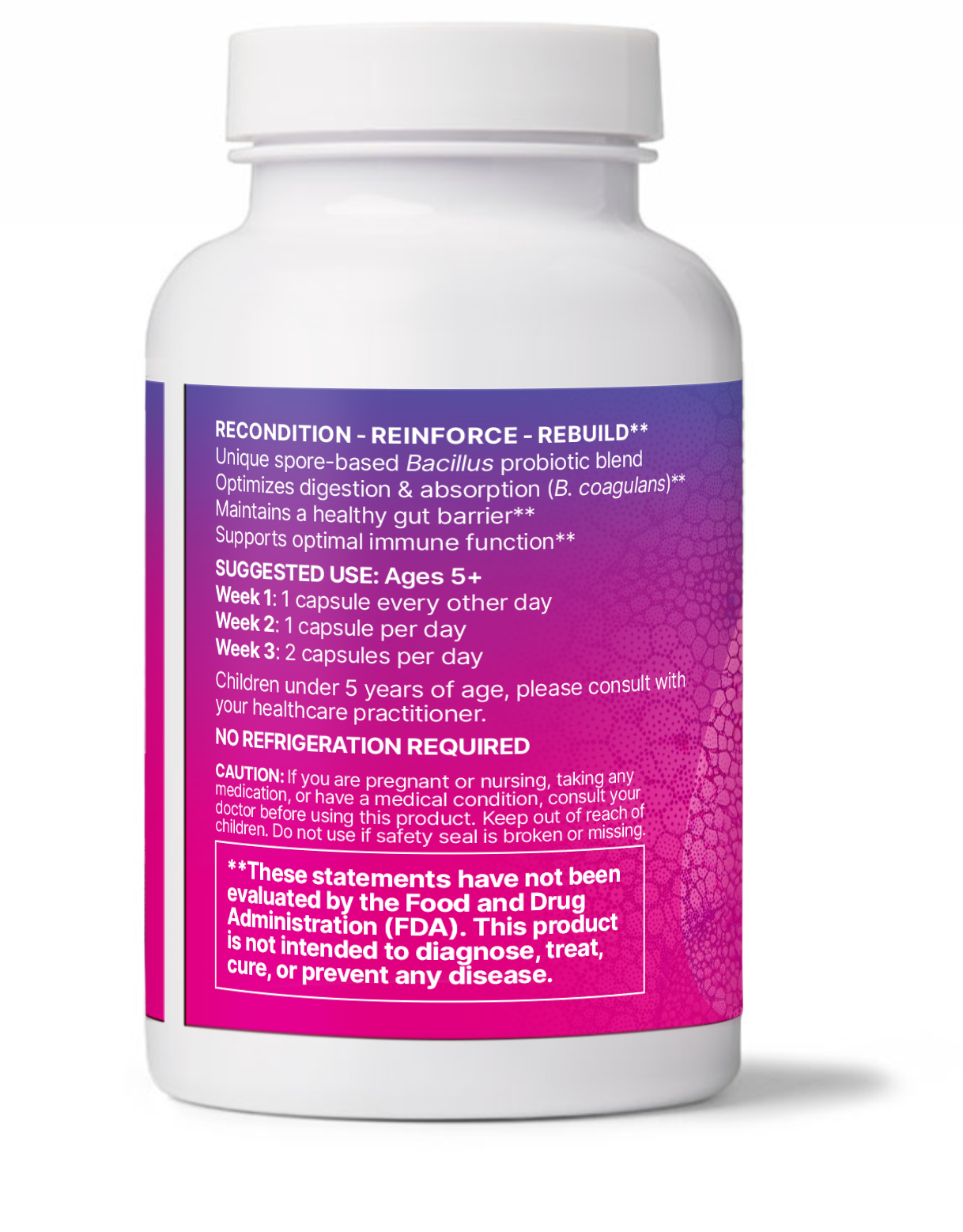MegaSporeBiotic Dietary Supplement 60 ct