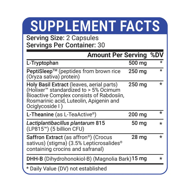 SLEEPgevity Deep Sleep Peptides Complex 30 ct