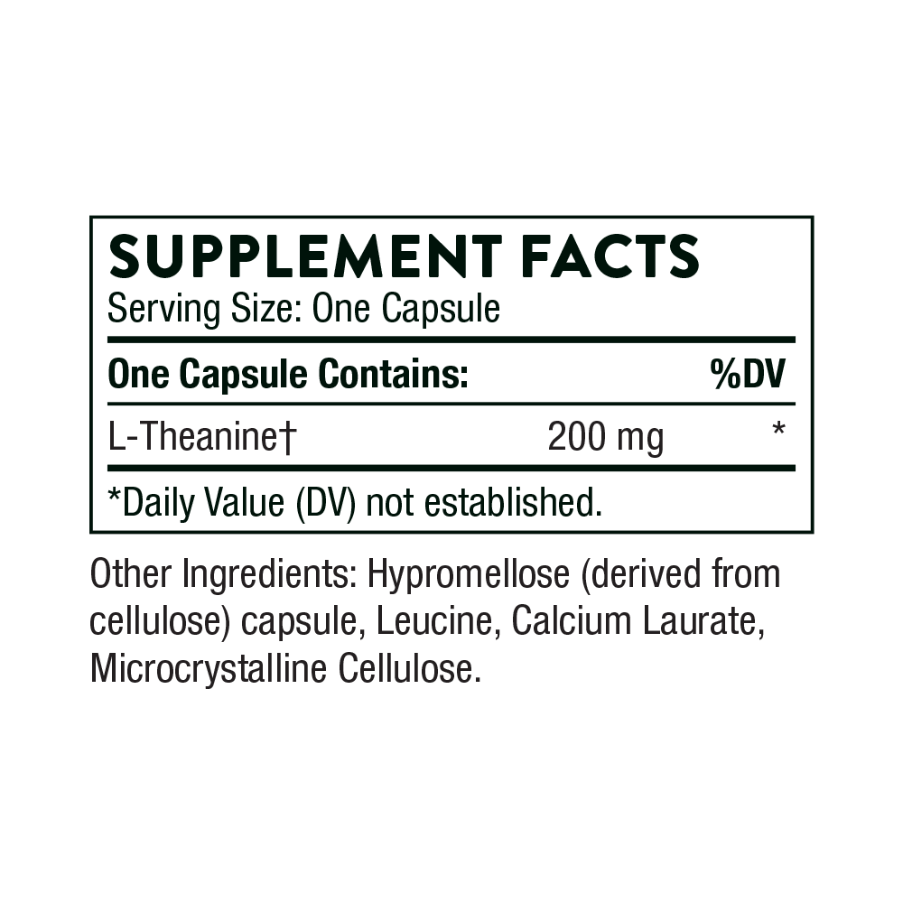 Theanine Dietary Supplement 90 ct