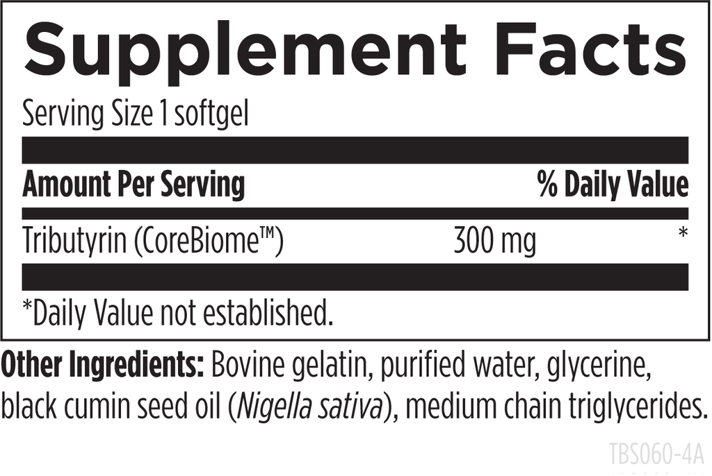 Tri-Butyrin Supreme Dietary Supplement 60 ct