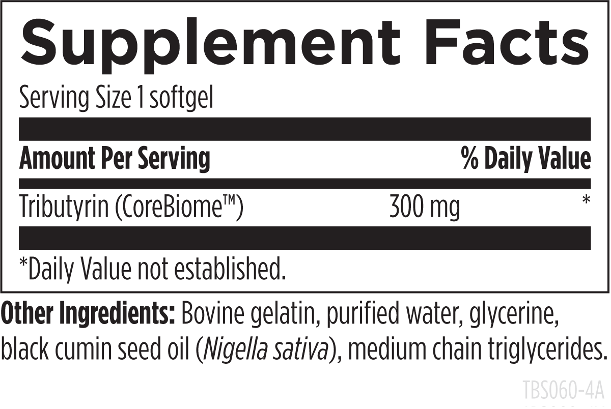 Tri-Butyrin Supreme Dietary Supplement 60 ct